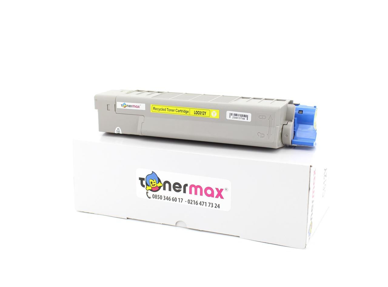 Oki C612 46507517 / C612 / C612n / C612dn Sarı Muadil Toner