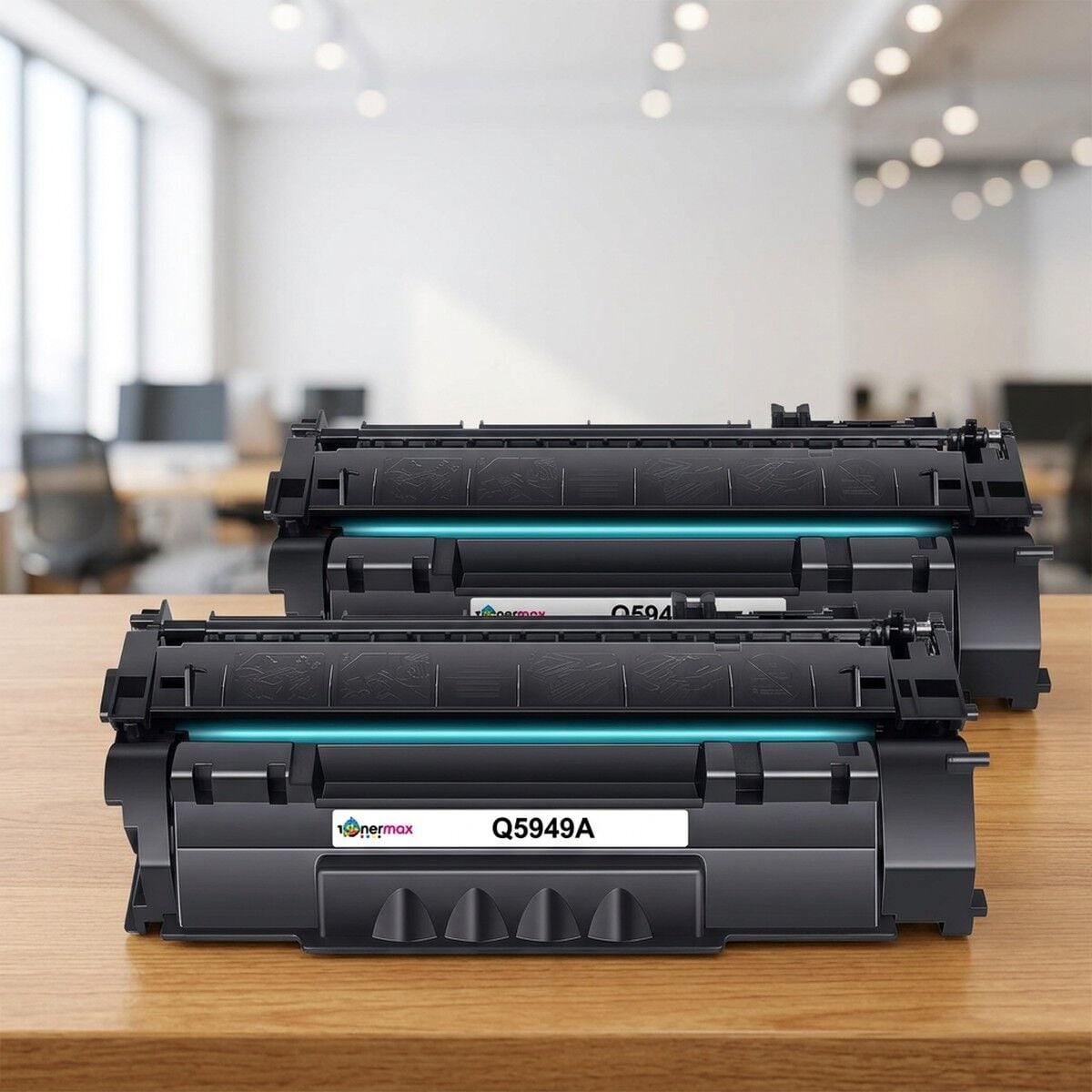 TonerMAX® Q5949A Muadil Toner — İkili Paket