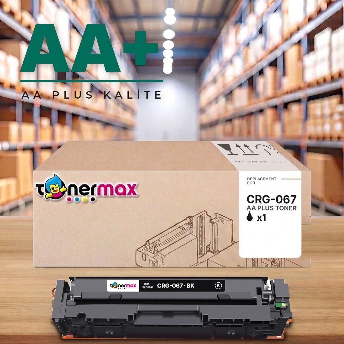 Canon CRG-067 BK Siyah AA Plus muadil toner