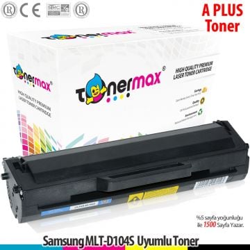 Samsung 104 / MLT-D104S / ML-1660 / ML-1665 / ML-1670 / ML-1675 A Plus Muadil Toneri