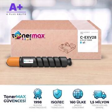 Canon C-EXV28 Mavi Muadil Toner A Plus / iR-ADV C5045 / C5051 / C5250 / C5255