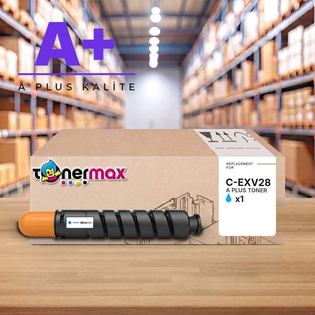 TonerMAX® C-EXV28 Mavi Muadil Toner — A Plus
