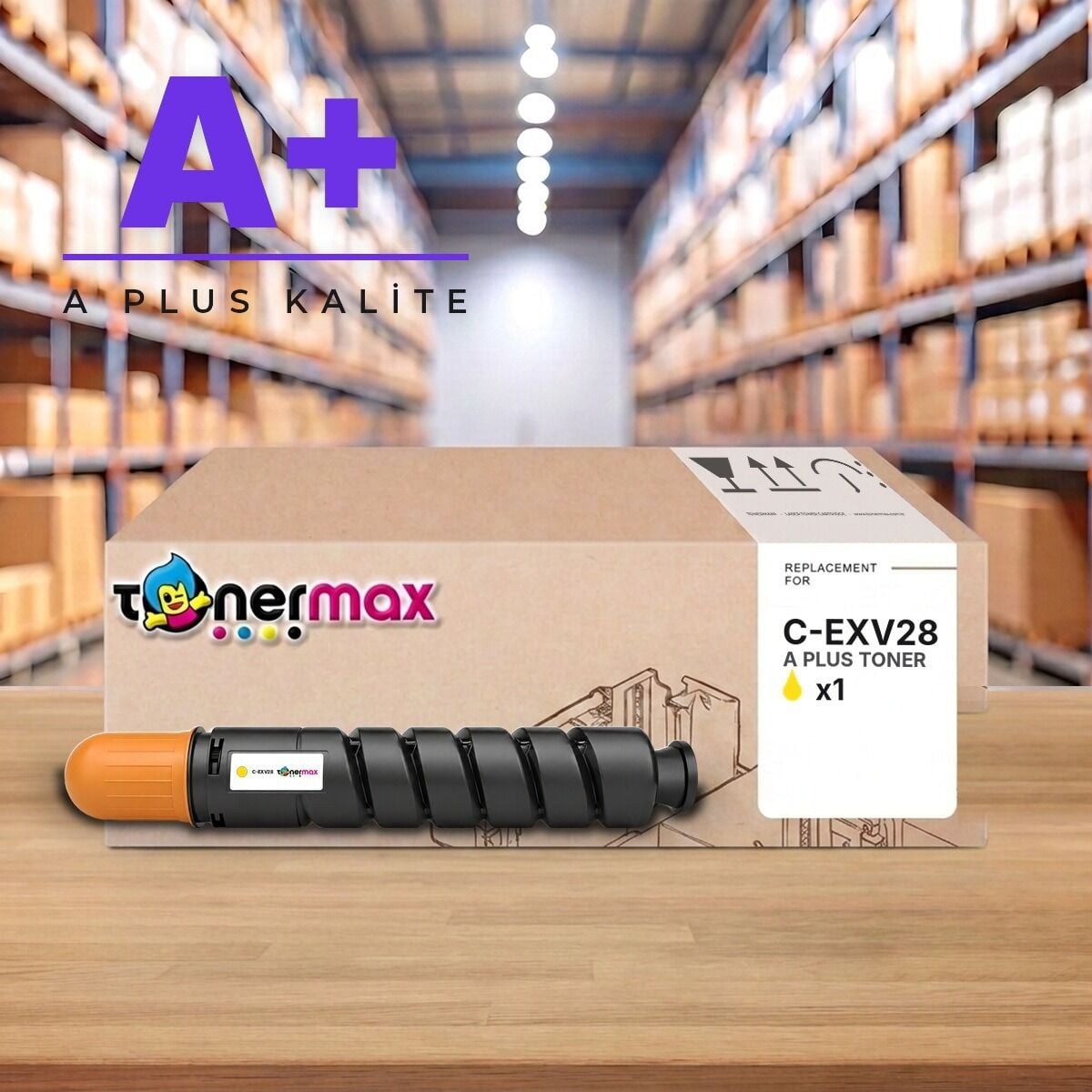 Canon C-EXV28 Y Sarı A Plus muadil toner