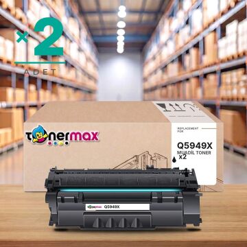 HP Q5949X Muadil Toner 2'li Paket / 1320 / 3390 / 3392