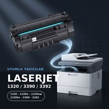 HP Q5949X Muadil Toner 2'li Paket / 1320 / 3390 / 3392