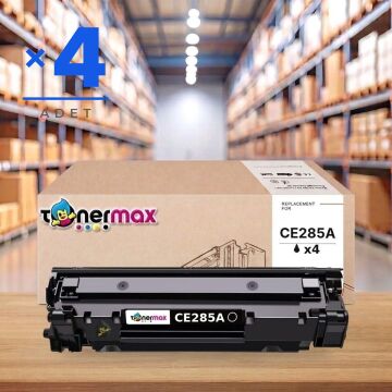 Hp CE285A Muadil Toner 4'lü Paket/ P1102 / M1122 / M1212NF / M1132