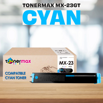 Sharp MX-23GTCA Mavi Muadil Toner / MX2310 / MX2314 / MX2614 / MX3111 / MX3114