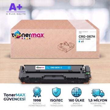 Canon CRG-067H Mavi Muadil Toner A Plus / LBP631Cw / LBP633Cdw / MF651Cw / MF655Cdw / MF657Cdw