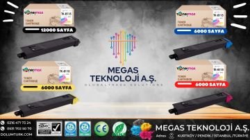 Kyocera TK-8115 Muadil Toner Takım/ ECOSYS M8124cidn / M8130cidn