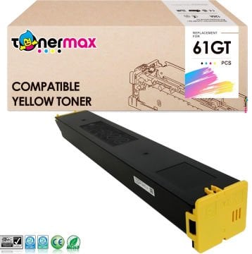 Sharp MX-61GT Muadil Toner Sarı / MX2651, MX3051, MX3061, MX3071, MX3551, MX3561, MX3571, MX4051, MX4061, MX4071, MX5051