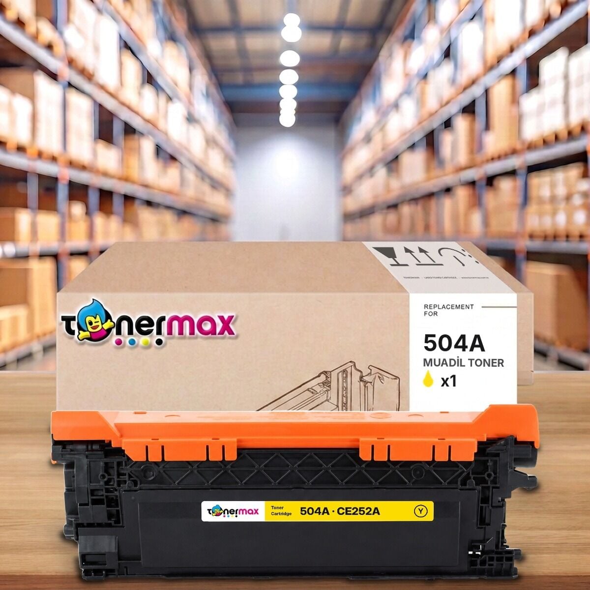 TonerMAX® 504A Sarı Muadil Toner