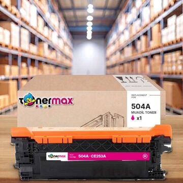 HP 504A / CE253A Kırmızı Muadil Toner / CP3520 / CP3525 / CM3530