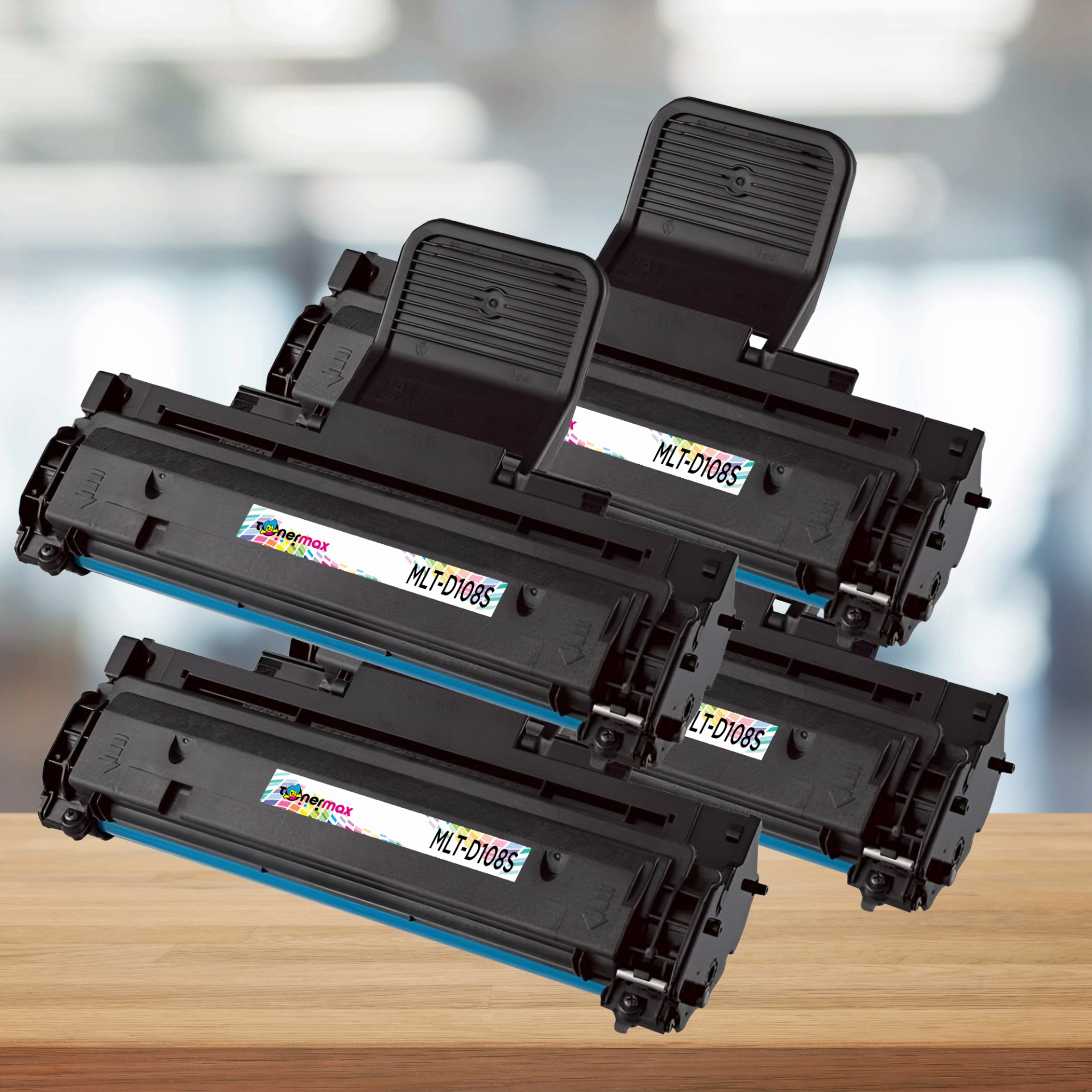 Samsung 108 / MLT-D108S Muadil Toner 4'lü Avantaj Paket / ML-1640 / ML-2240 / ML-2241