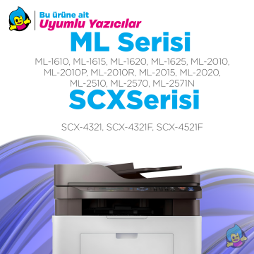Samsung MLT-D119S / ML-1610 2'li Avantaj Paket Muadil Toner /ML-2010 / SCX-4521F