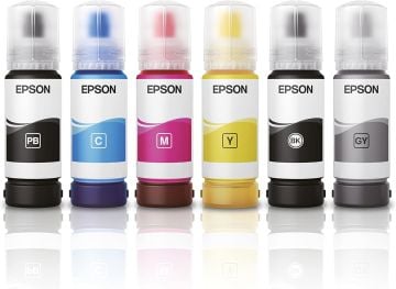Epson 115 6 Renk Avantaj Paketi Orjinal Mürekkep /EcoTank L8160 / L8180