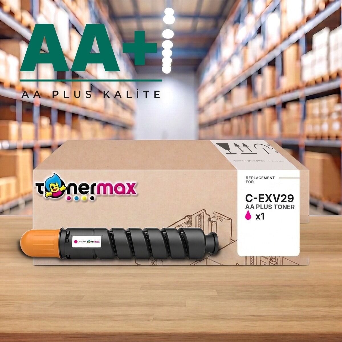 TonerMAX® C-EXV29 Kırmızı Muadil Toner — AA Plus