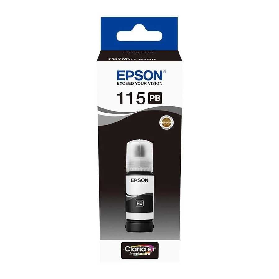 Epson 115 - C13T07C14A Siyah Orjinal Mürekkep