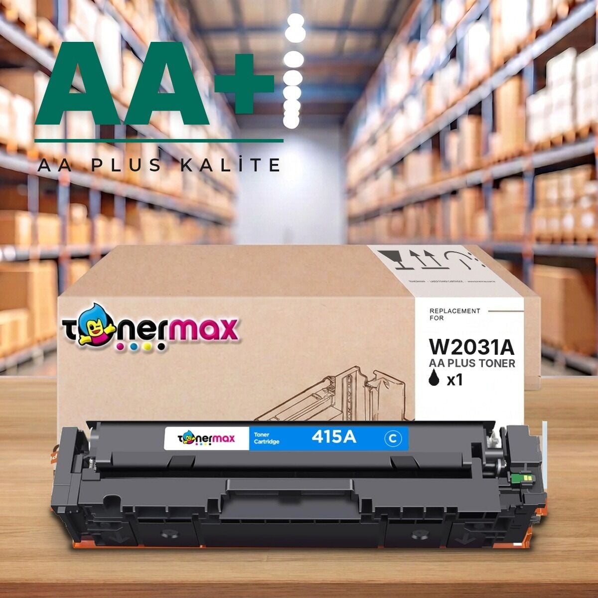 TonerMAX® 415A Mavi Muadil Toner — AA Plus