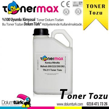 Konica Minolta TN-211 Bizhub 200 / Bizhub 222 / Bizhub 250 / Bizhub 282 Muadil Toner 413GR.