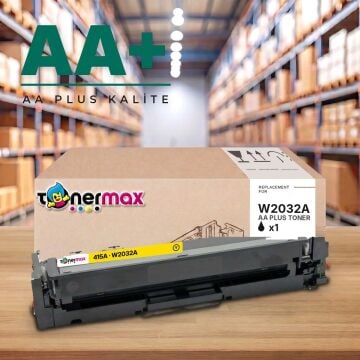 Hp 415A W2032A Sarı Muadil Toner AA Plus / Color LaserJet Pro M454 / M479 · Enterprise M455 / M480
