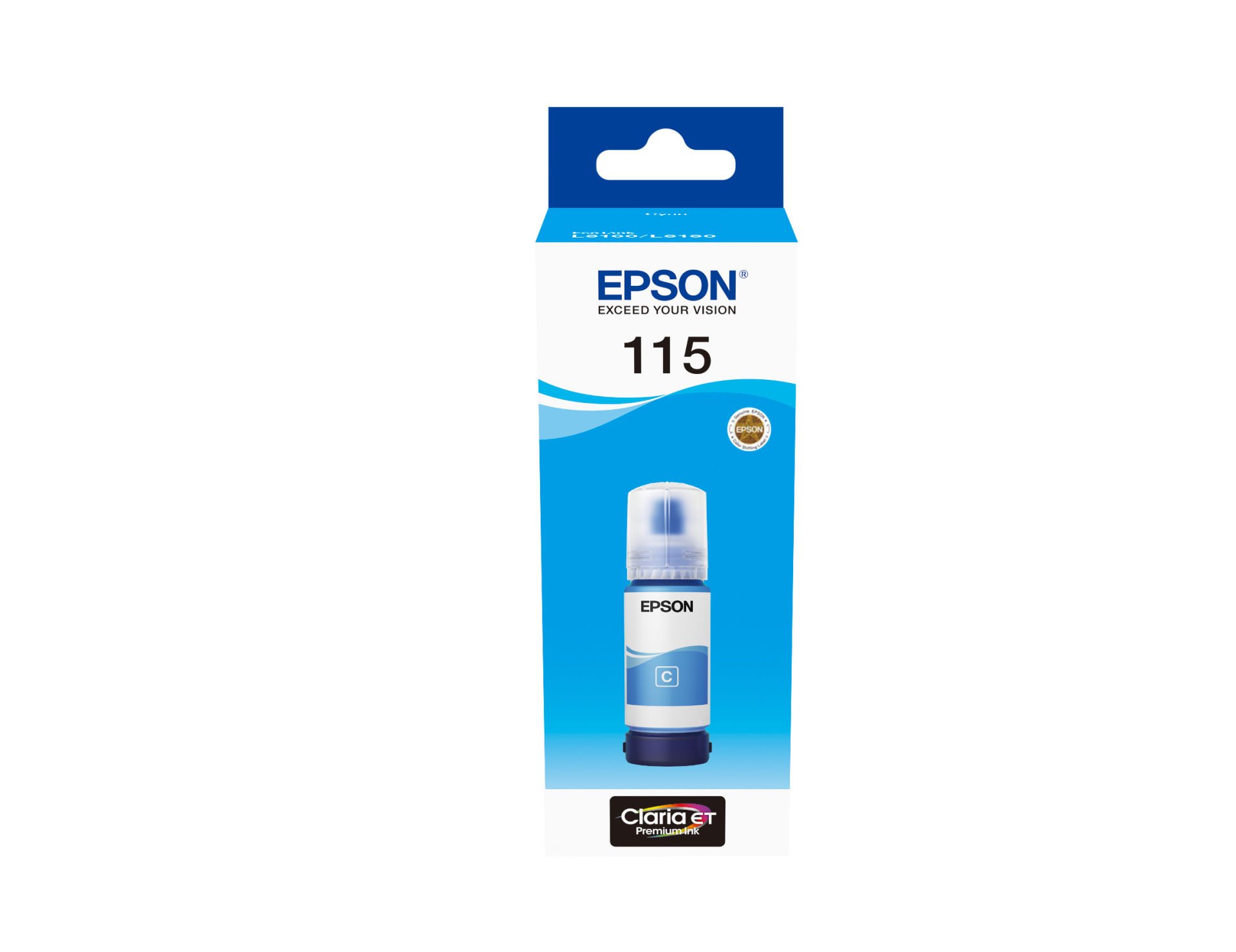 Epson 115 - C13T07D24A Orjinal  Mavi Mürekkep