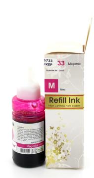 Epson T6643 C13T66434A Kırmızı Muadil Mürekkep