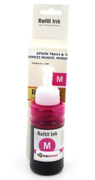 Epson T6643 C13T66434A Kırmızı Muadil Mürekkep