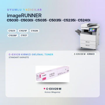 Canon C-EXV29 / iR-ADV C5030 / C5035 / C5235i / C5240i Kırmızı Orjinal Toner