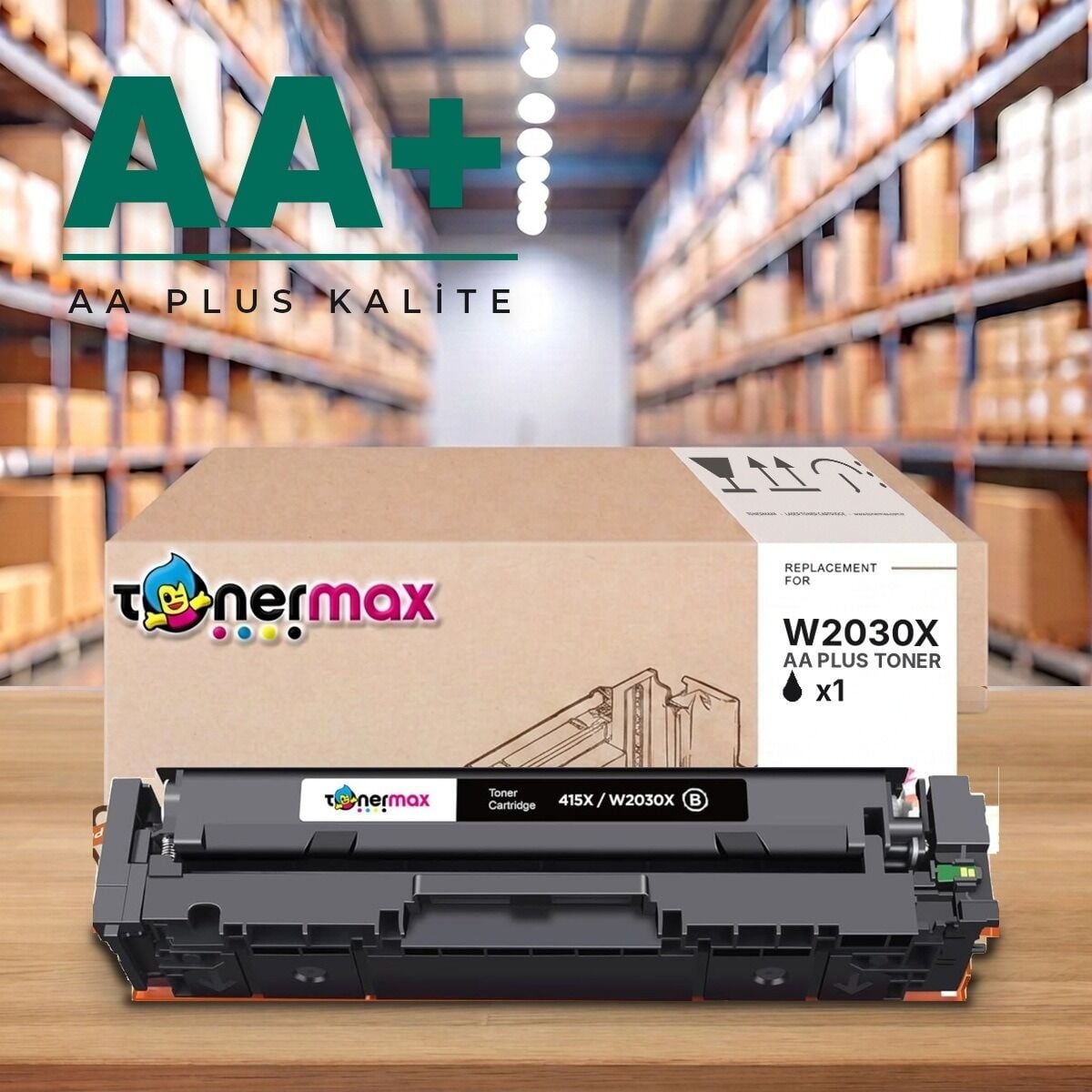 TonerMAX® 415X Siyah Muadil Toner — AA Plus