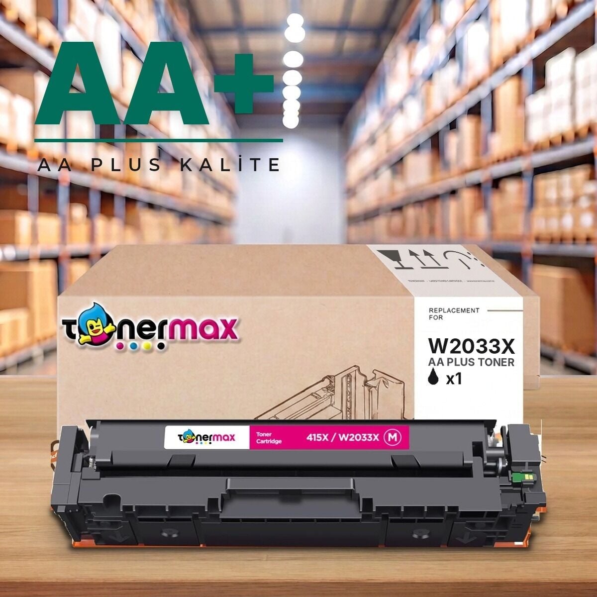 TonerMAX® 415X Kırmızı Muadil Toner — AA Plus