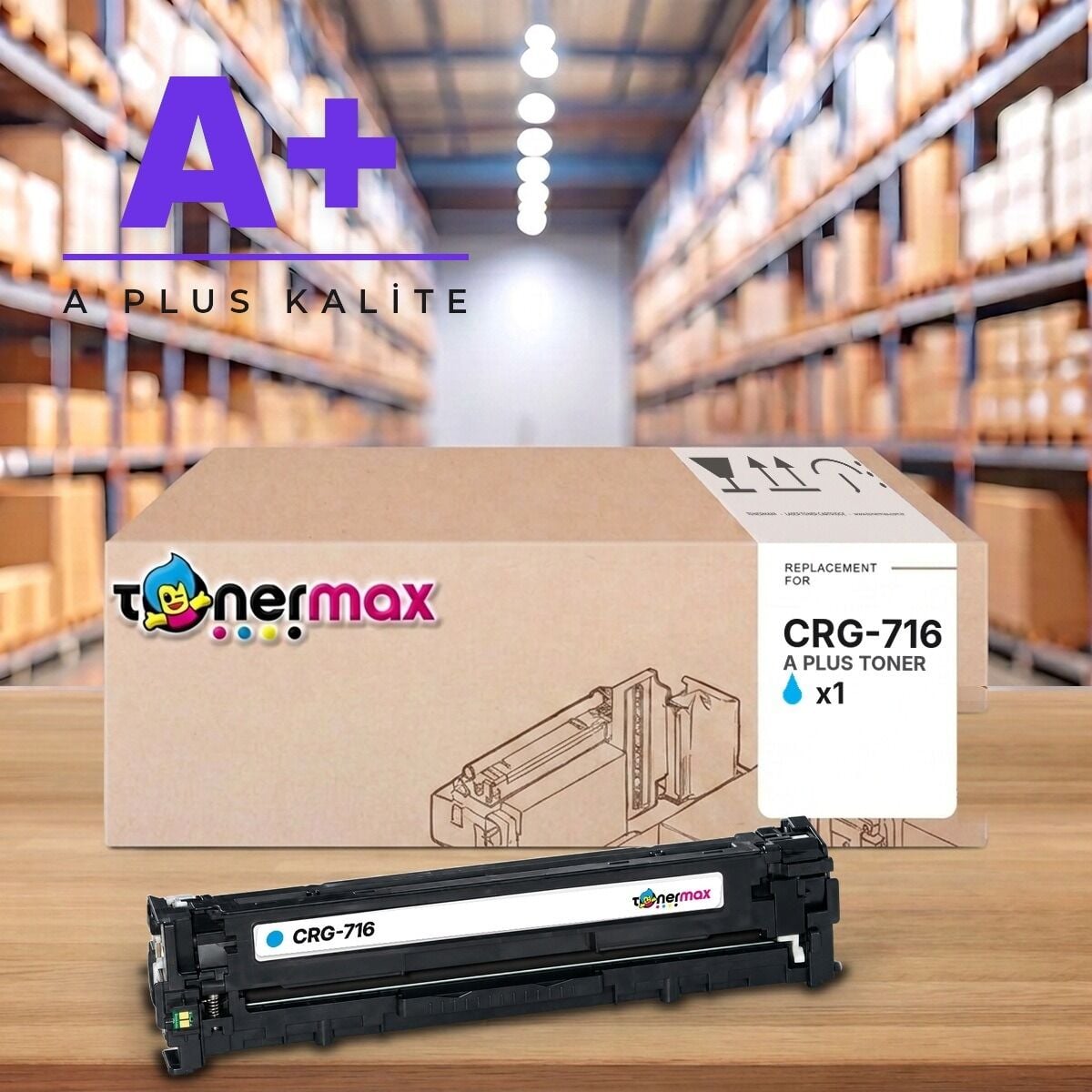 TonerMAX® CRG-716 Mavi Muadil Toner — A Plus