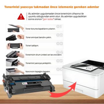 Hp 151X W1510X Muadil Toner - Çipli 2'li Paket / 4003dn / 4003dw / 4003n / MFP 4103 / 4103fdn