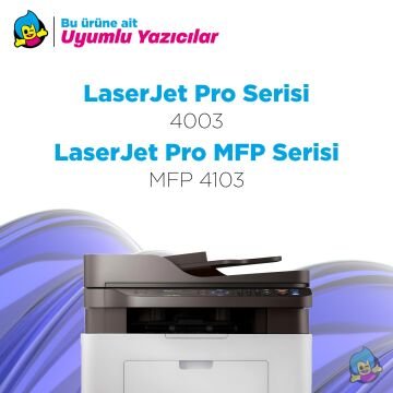 Hp 151X W1510X Muadil Toner - Çipli 4'lü Paket / 4003dn / 4003dw / 4003n / MFP 4103 / 4103fdn