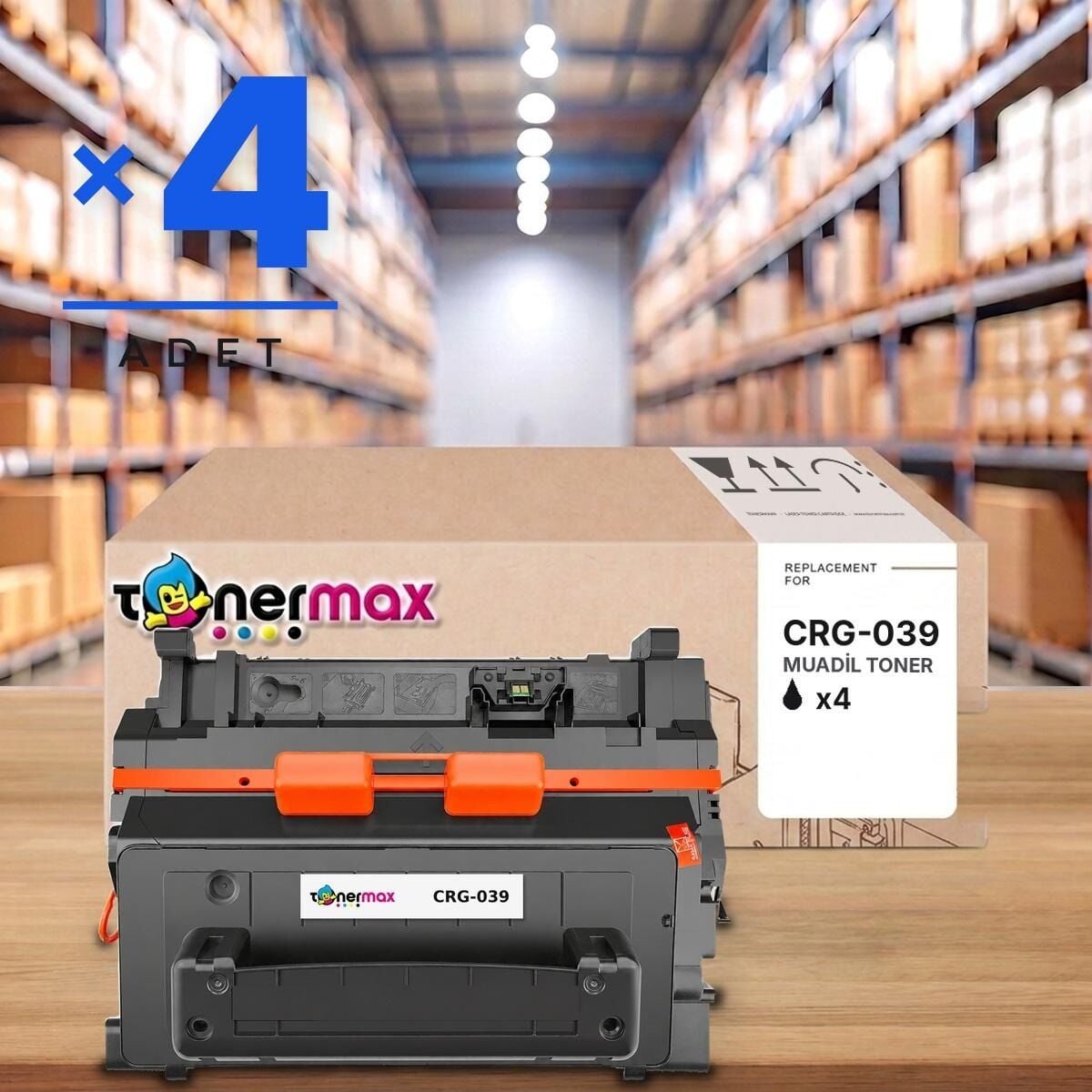 Canon CRG-039 Muadil Toner 4'lü Paket / LBP-351 / LBP-352