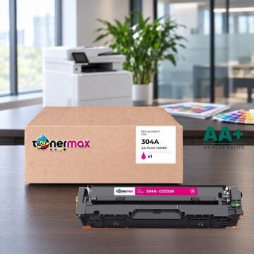 Hp 304A CC533A Kırmızı Muadil Toner AA Plus / Color LaserJet CP2025 / CM2320