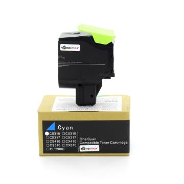 Lexmark 70C8HC0 Mavi Muadil Toner / CS310 / CS410 / CS510