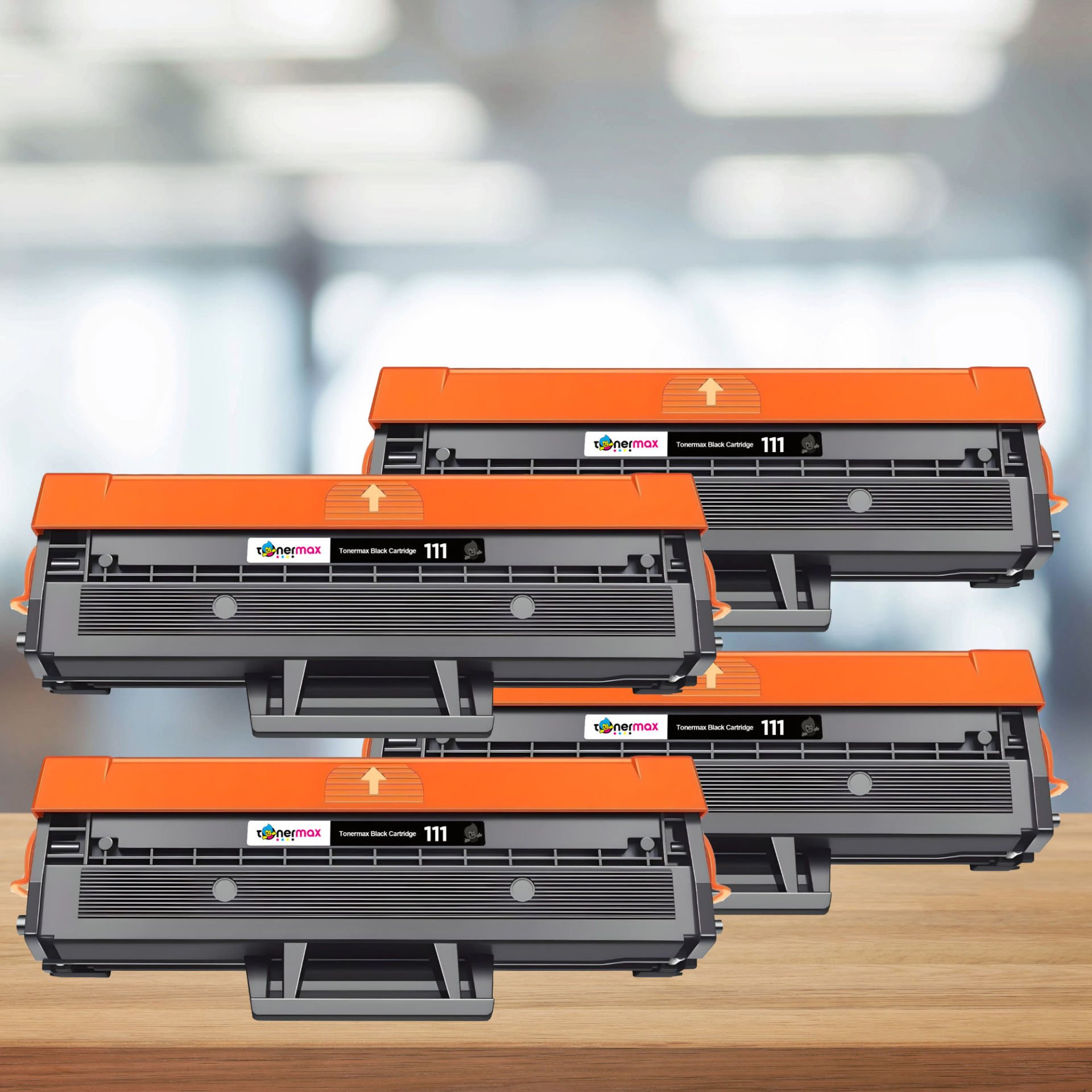 Samsung MLT-D111S Muadil Toner 4'lü Paket / Xpress M2020 / M2022 / M2070