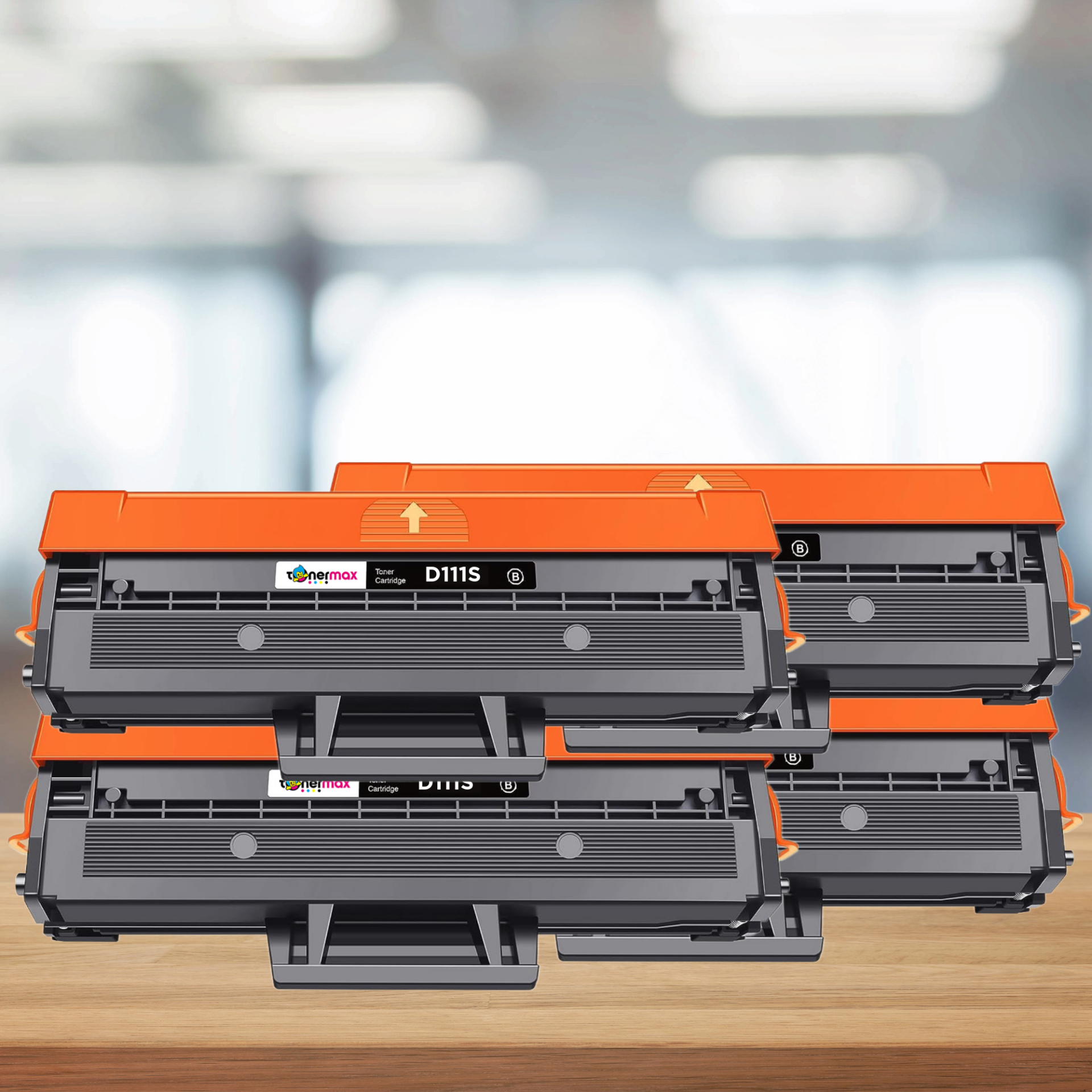 Samsung MLT-D111S Muadil Toner 4'lü Paket / Xpress M2020 / M2022 / M2070