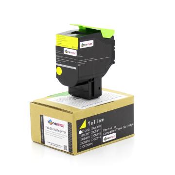 Lexmark 70C8HY0 Sarı Muadil Toner / CS310 / CS410 / CS510