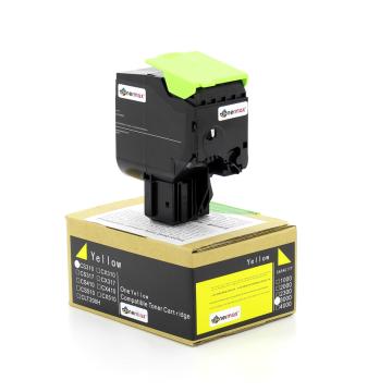 Lexmark 70C8HY0 Sarı Muadil Toner / CS310 / CS410 / CS510