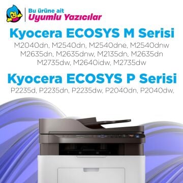 Kyocera DK-1150 2'li Paket Muadil Drum Ünitesi / Ecosys P2200 / M2135 / P2235 / M2735 /302RV93010