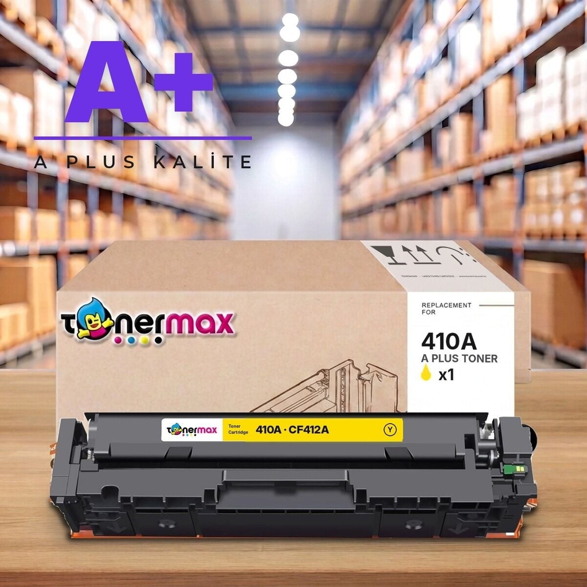 TonerMAX® 410A Sarı Muadil Toner — A Plus