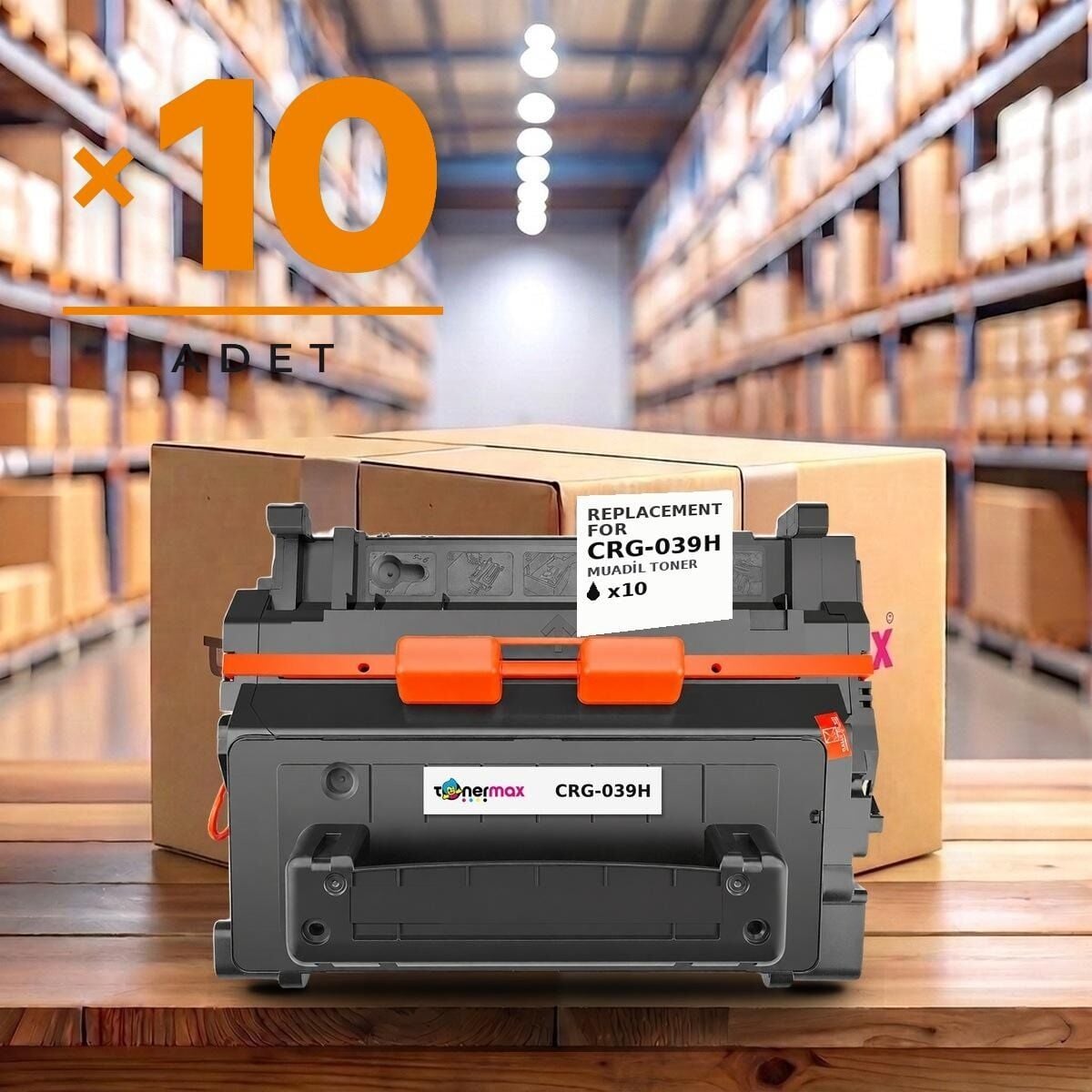 Canon CRG-039H Muadil Toner 10'lu Paket / LBP-351 / LBP-352