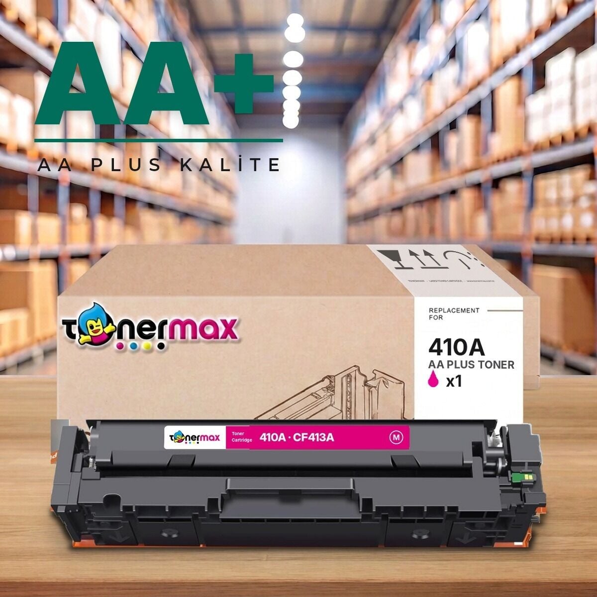 TonerMAX® 410A Kırmızı Muadil Toner — AA Plus