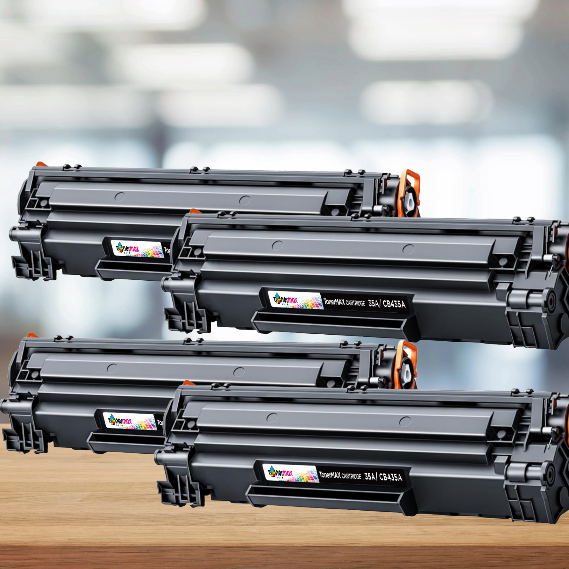 Hp CB435A Muadil Toner 4'lü Paket
