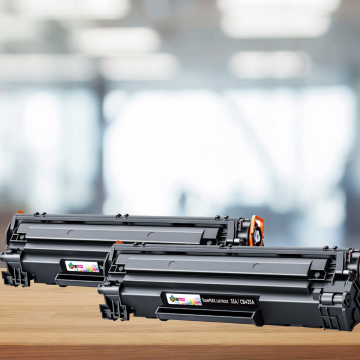Hp CB435A  Muadil Toner 2'li Paket / P1005 / P1006