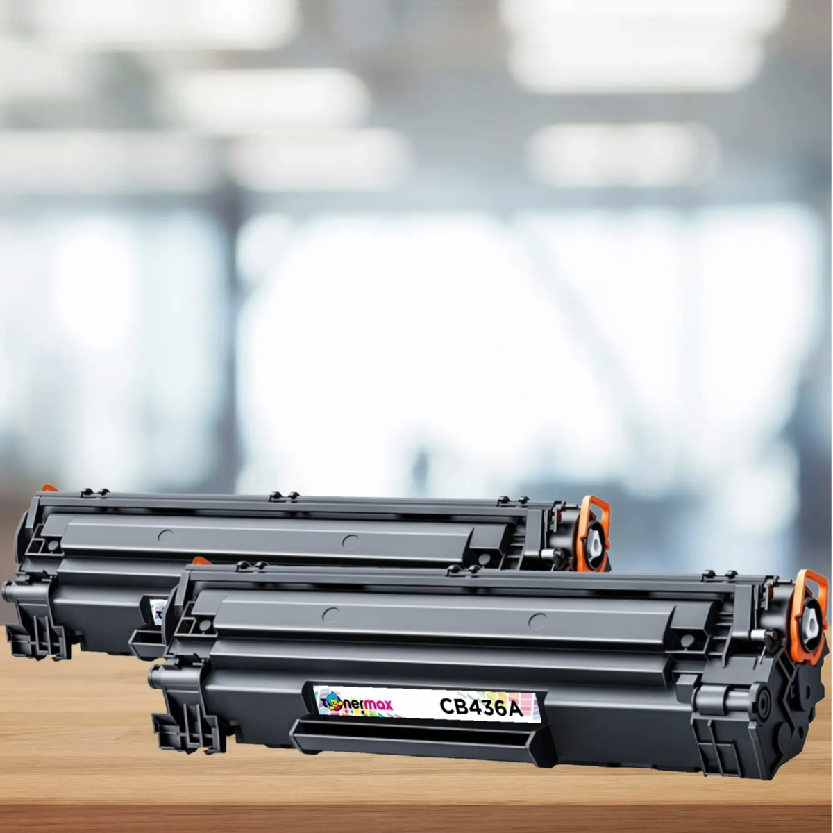 TonerMAX® CB436A Muadil Toner — İkili Paket