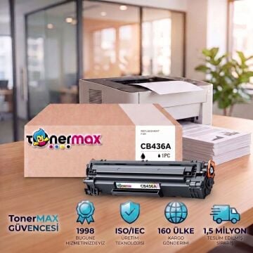 Hp CB436A Muadil Toner 2'li Paket / M1120 / M1522 / P1505