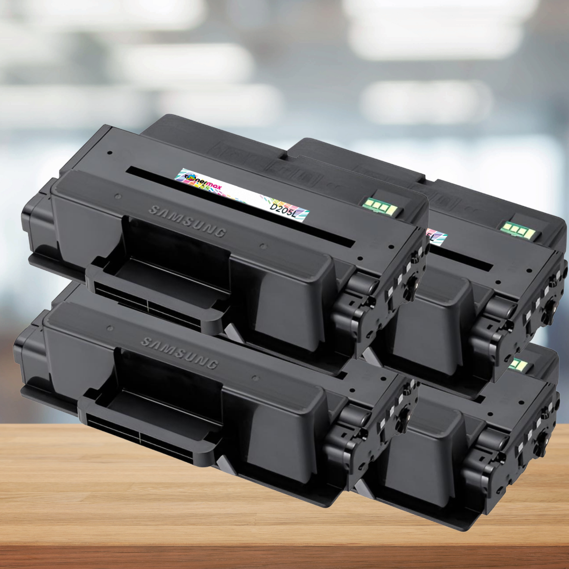 Samsung MLT-D205L 4'lü Avantaj Paket / ML-3310 / ML-3312 / ML-3710 / SCX-4833 / SCX-5637 Muadil Toner