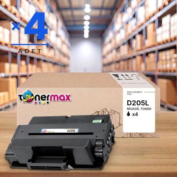 Samsung MLT-D205L 4'lü Avantaj Paket / ML-3310 / ML-3312 / ML-3710 / SCX-4833 / SCX-5637 Muadil Toner